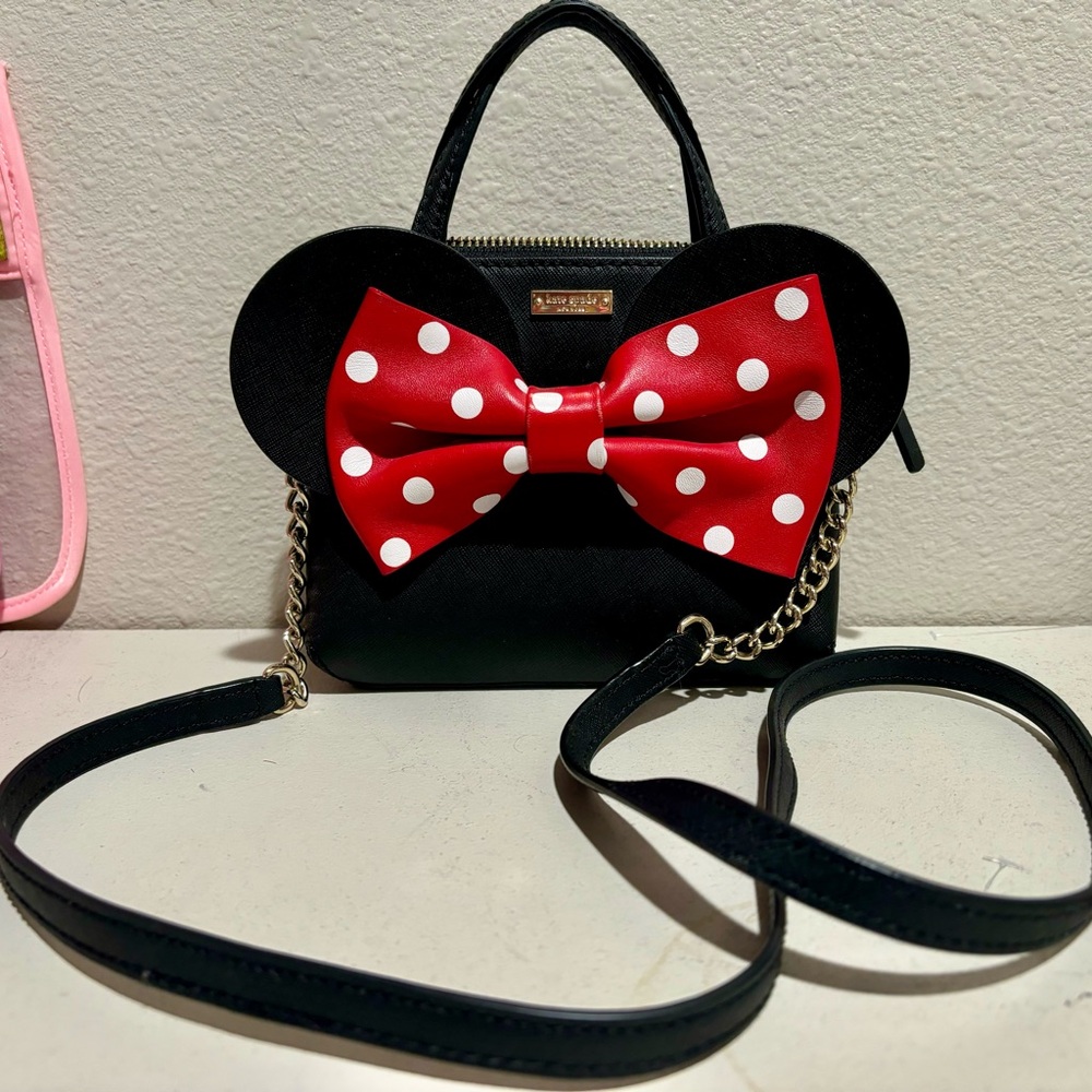 Disney Kate Spade mini maise Minnie Mouse Bag